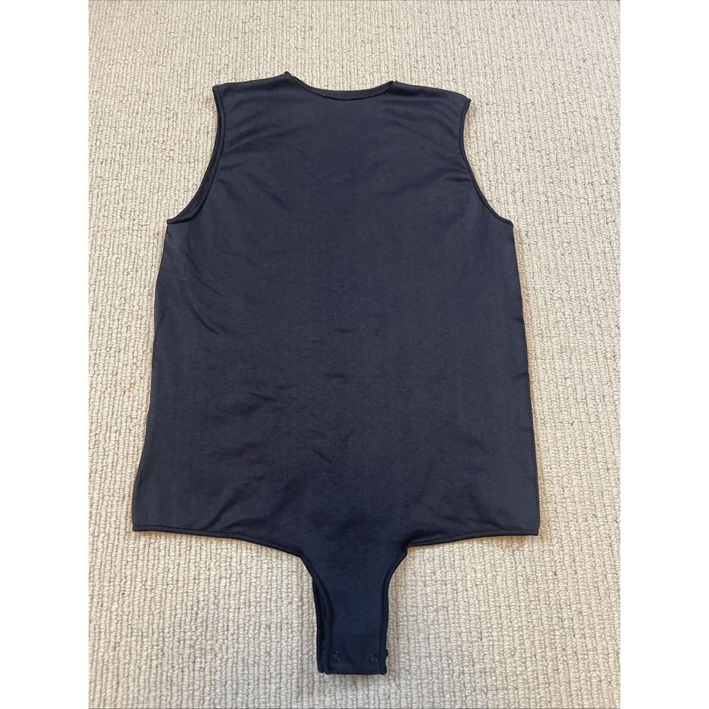 SKIMS Sleeveless Intimates Bodysuit Black L/XL
